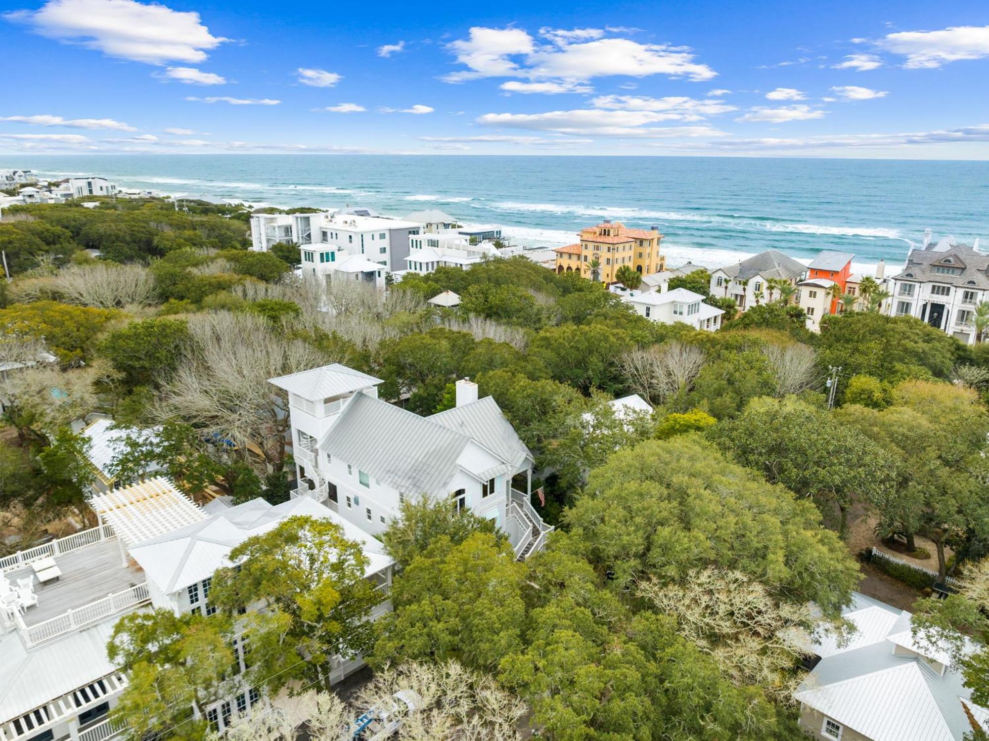 Serenity Now - Private Pool,5 Bikes,Gulf Views, Steps To The Beach And Seaside! Villa Seagrove Beach Kültér fotó